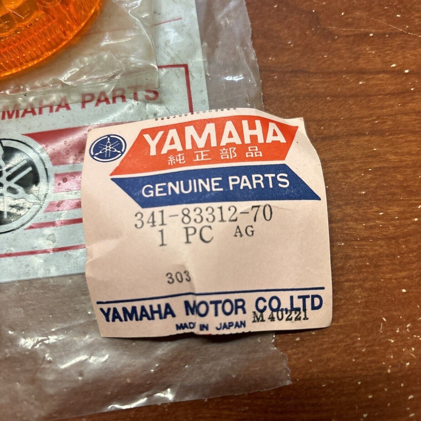 NOS Yamaha DT100 DT125 DT175 DT250 FLASHER LENS 341-83312-70-00 Y173