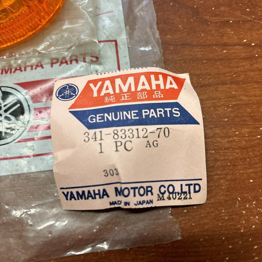NOS Yamaha DT100 DT125 DT175 DT250 FLASHER LENS 341-83312-70-00 Y173