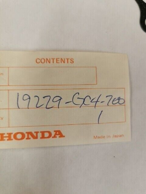 NOS HONDA CR80R 1983 GASKET WATER PUMP 19229-GC4-700 H100