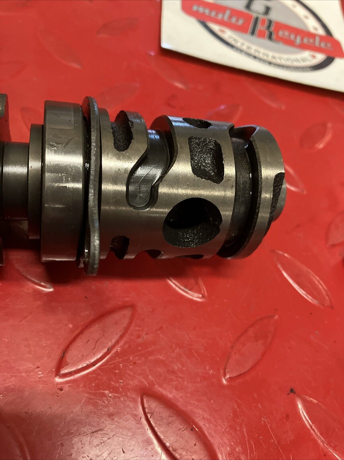 Kawasaki KX125 1987 Transmission gearshift gear shift drum change 1985 1986