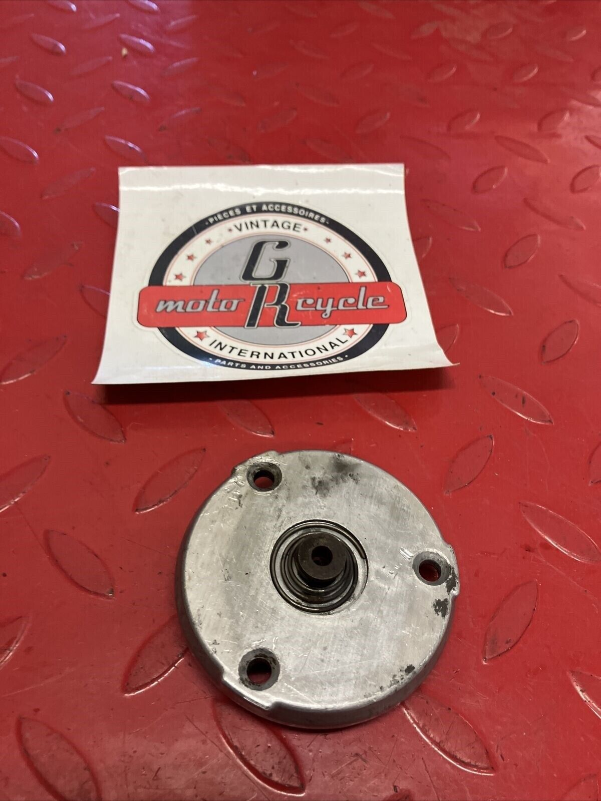 Honda XR75 1973 oil filter cover 1974 1975 1976