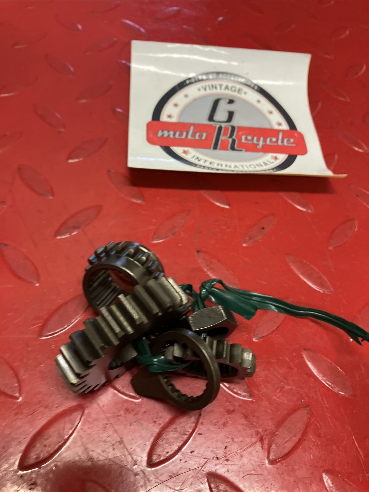 Honda XL350R 1984 crankshaft oil pump primary drive gear timing sprocket rotor