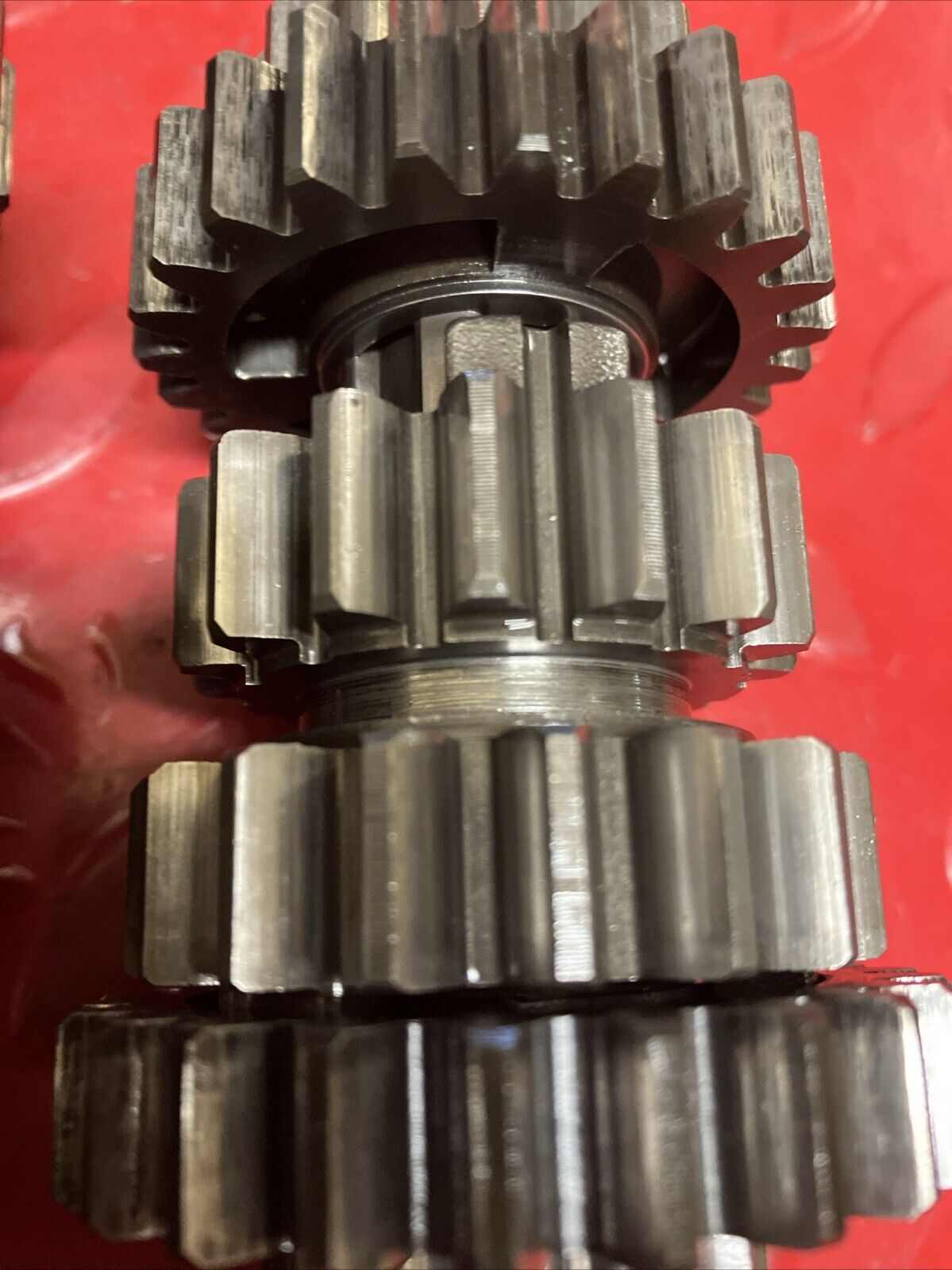 Kawasaki KDX200 1986 transmission tranny mainshaft countershaft 13127-1132 2