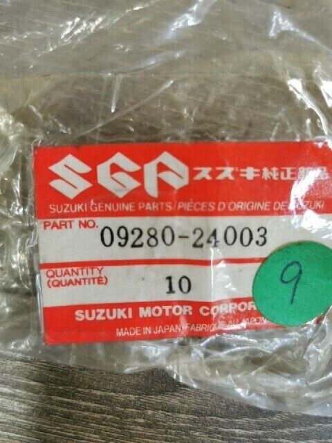 NOS SUZUKI GV1400GD LT160 GSX750F GSX600F TC185 TC125 O RING 09280-24003 S41
