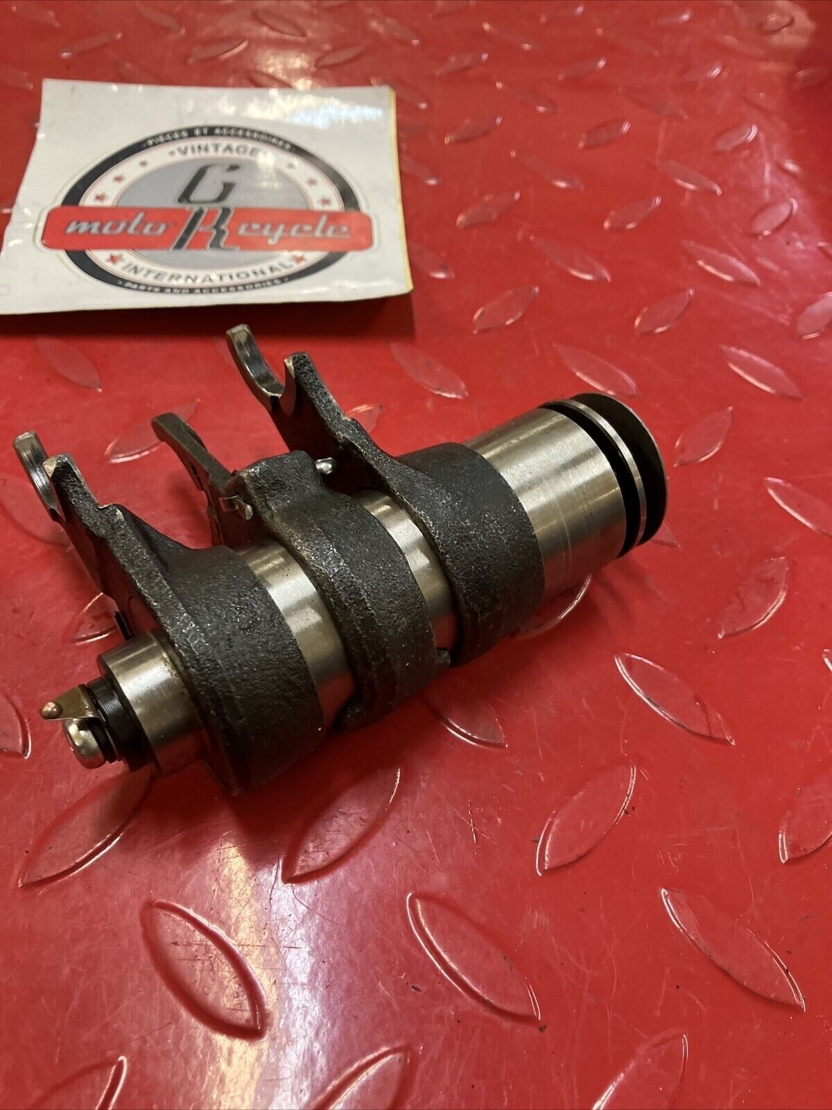 Kawasaki G5 1972 transmission gearshift gear shift drum cam forks 13239-005