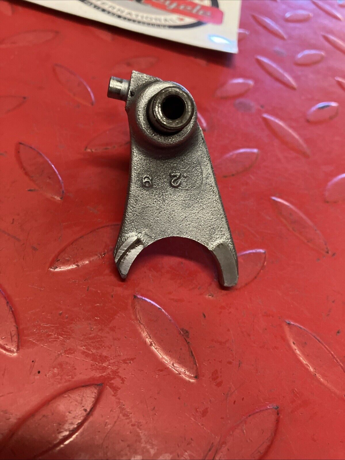 Suzuki RM125 1983 Transmission gearshift gear shift forks assembly