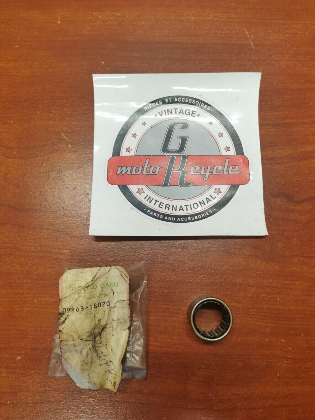 NOS Kawasaki 1985 1986 GV1200 BEARING 09263-18020 K35