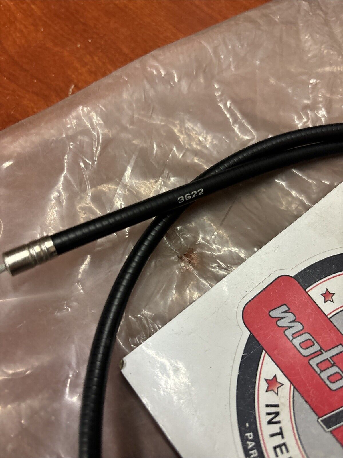NOS Honda HR17 ROTO-STOP CABLE 54530-959-660 H160