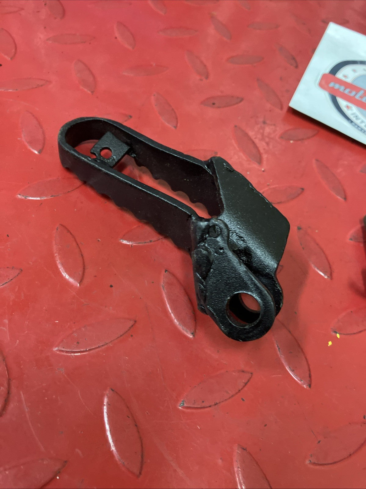 Honda CR250R 1984 Right footpeg footrest foot peg rest spring