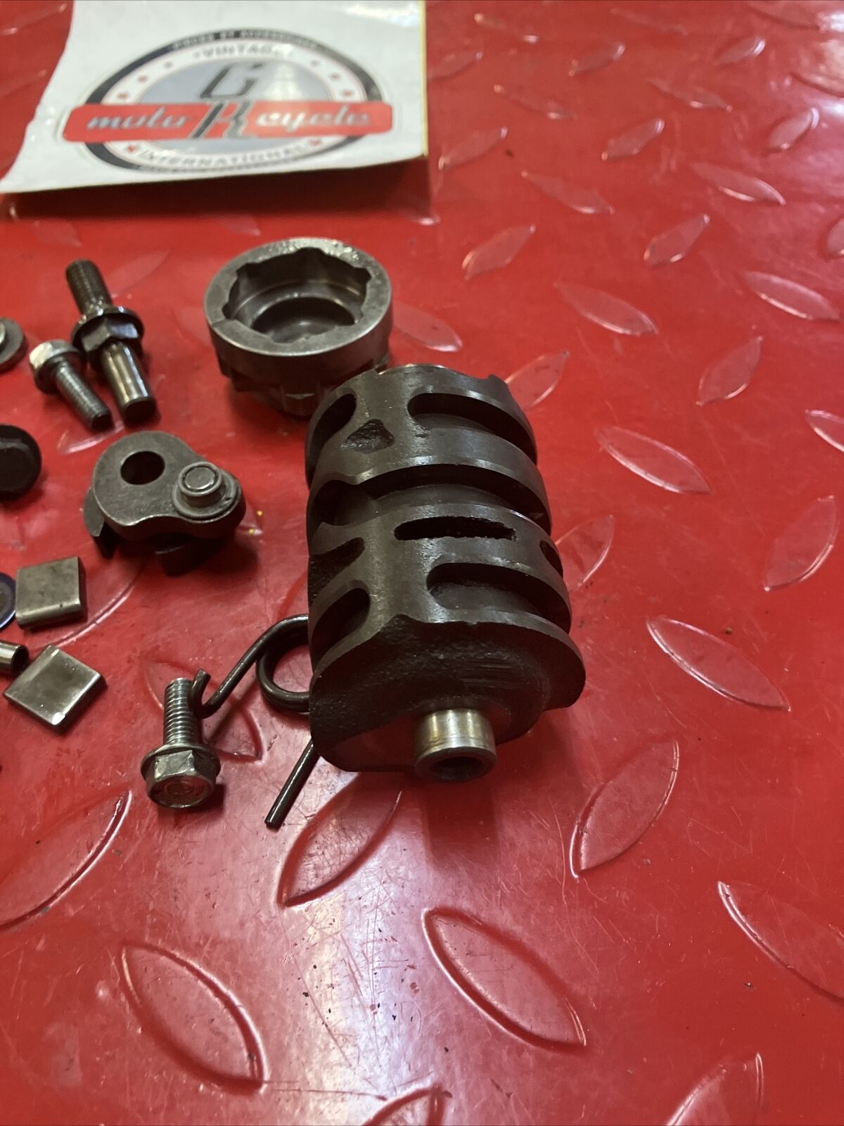 Honda CR125R 1984 gearshift gear shift drum cam assembly