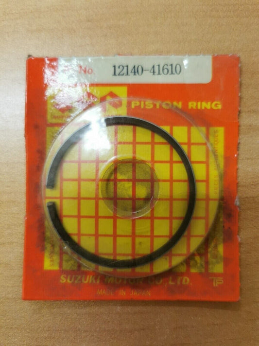 NOS SUZUKI RM100 1977 - 1981 RING SET PISTON 12140-41610 S8