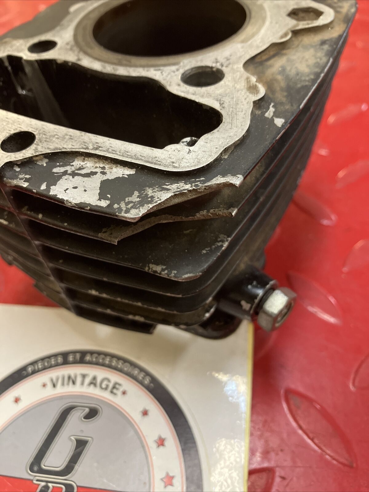 Honda XR80R 1986 cylinder jug barrel 47.5mm 1983 1984 1985 1987