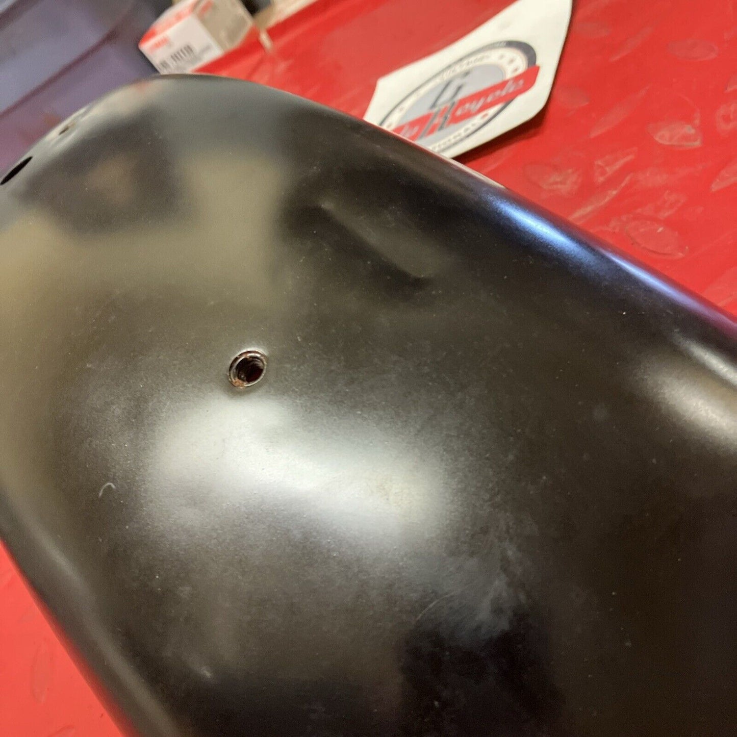 Honda CB400F 1975 1976 1977 Rear fender back mud guard painted black U6