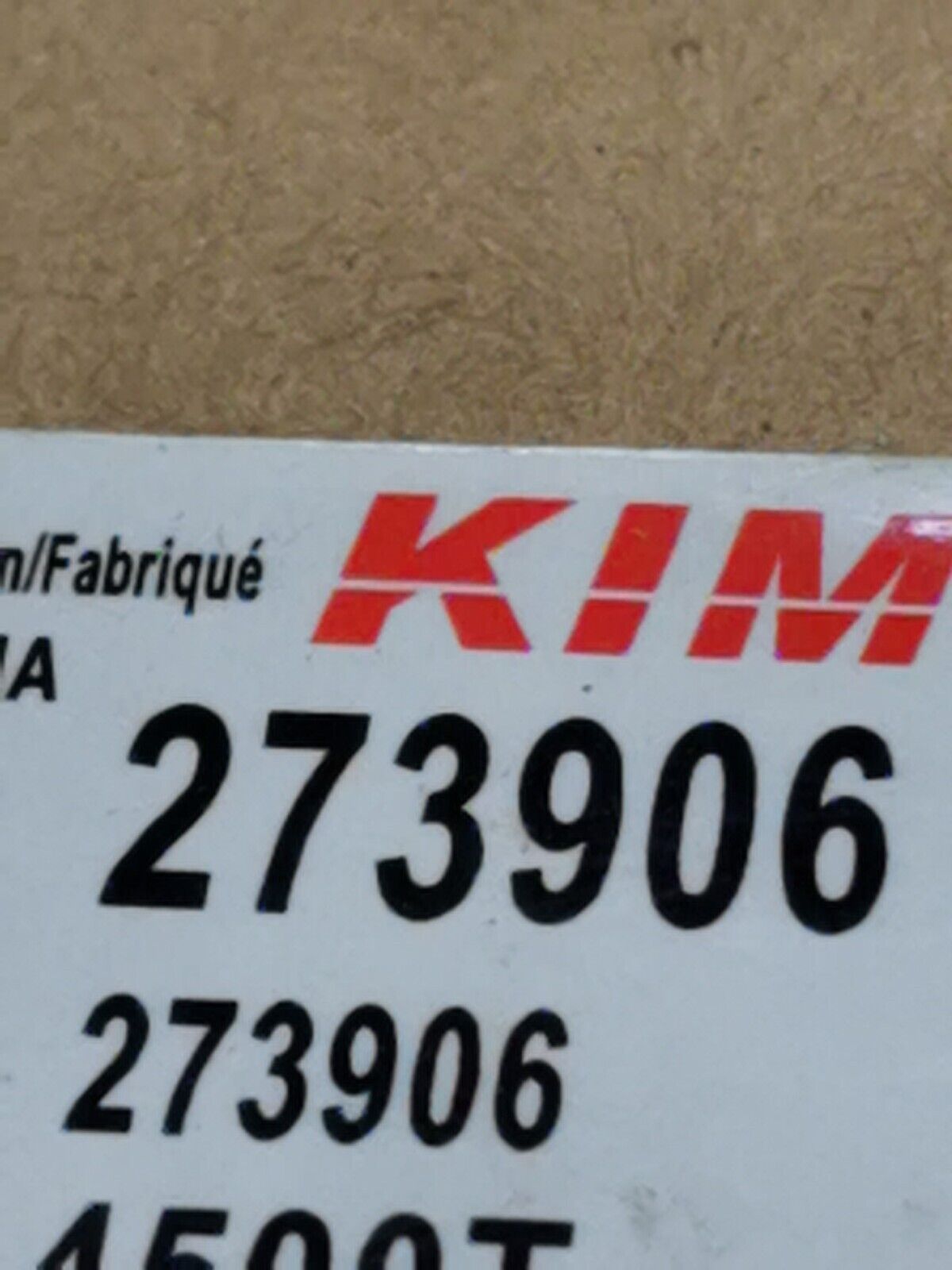 NOS KIMPEX Winch Roller Fairlead 273906 4500T J4