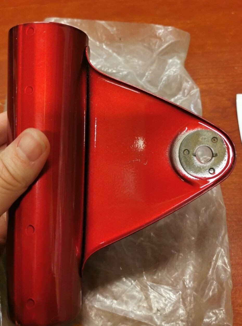 NOS SUZUKI T20 T200 ? RIGHT FRONT FORK HEADLIGHT BRACKET EAR S30