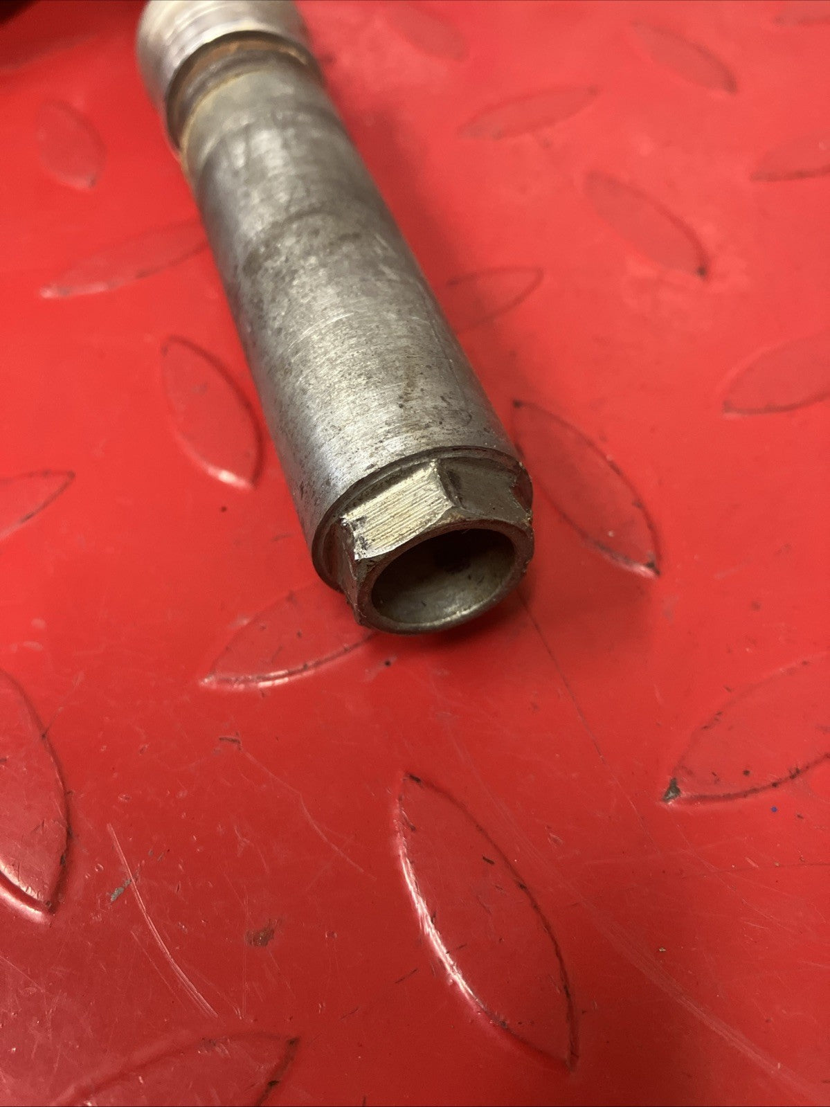 Honda CR250R 1991 Front wheel axl bolt nut collar holder CR125R CR500R 1990
