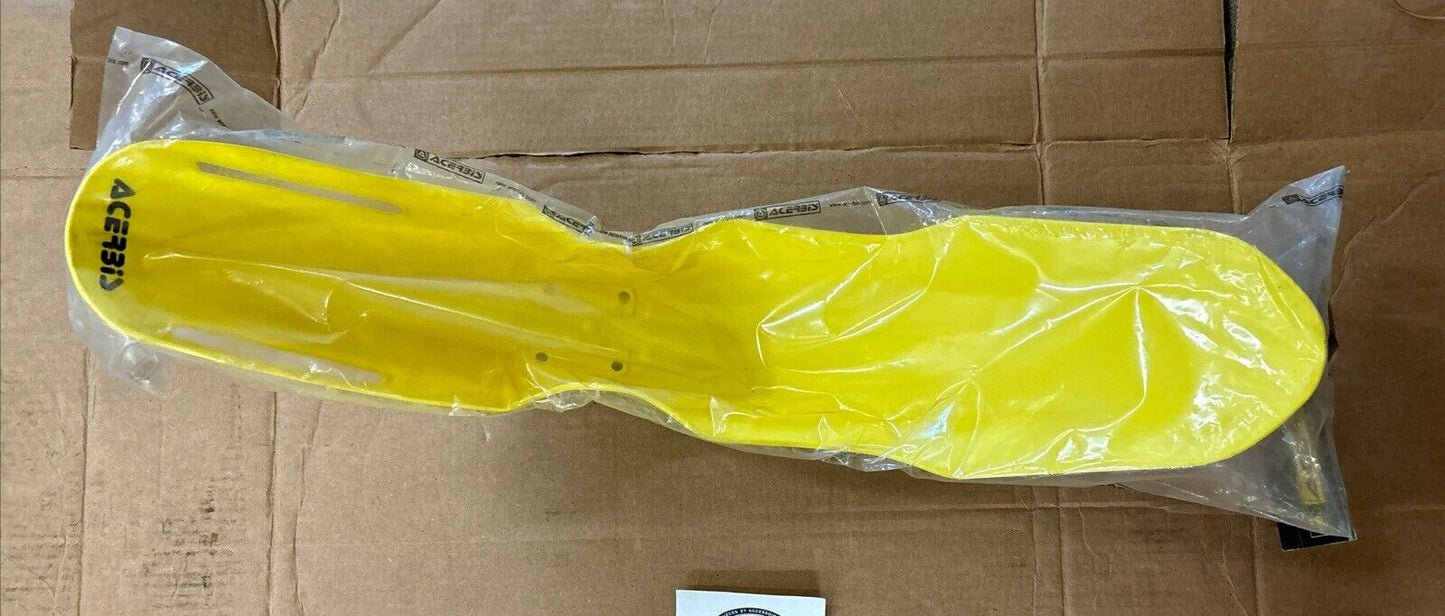 NOS ACERBIS RM125 RM250 FRONT FENDER YELLOW 15836637 8366
