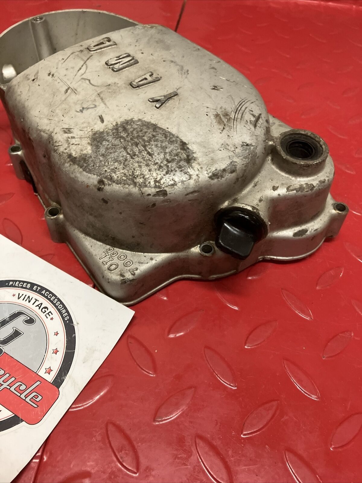 Yamaha HT1 MX 1971 Right crankcase clutch cover 1970 LT2 1972
