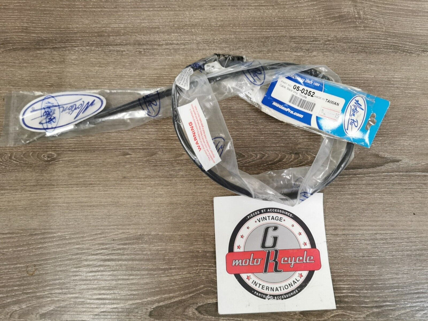 NOS MOTION PRO GRIZZLY YFM700 YRM550 Throttle Cable  05-0352 J41
