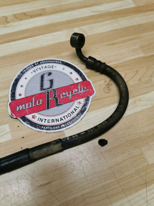 Kawasaki KX250F 2005 rear brake master cylinder caliper oil hose line tube