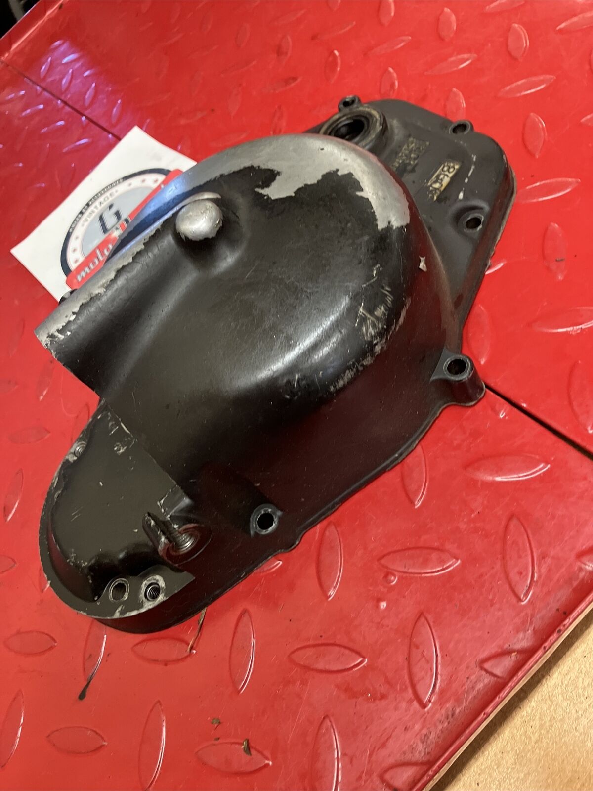 Suzuki DS100 1978 Right crankcase clutch cover
