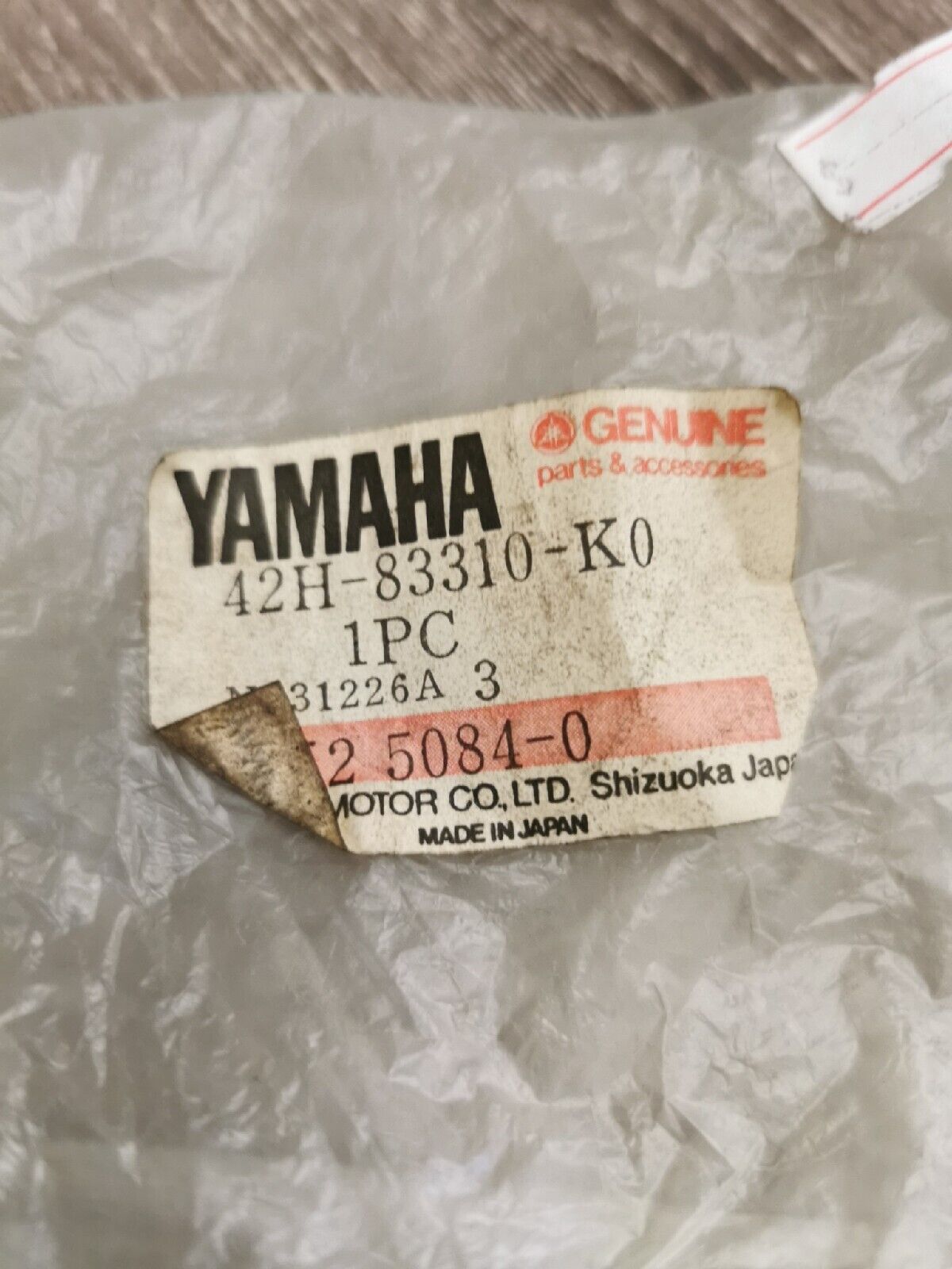 NOS YAMAHA VX1000 1985 Front Left Right Turn Signal 42H-83310-K0-00 Y54