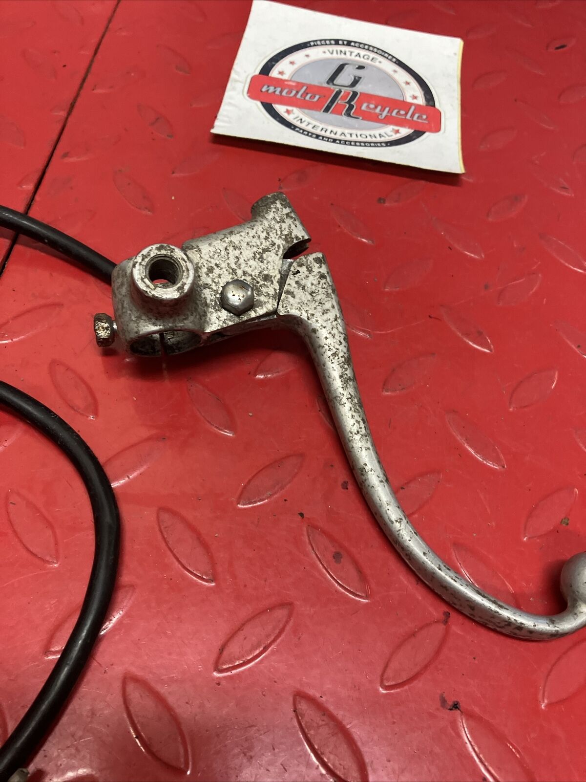 Suzuki RV90 1975 left and right handle clutch brake perch choke lever