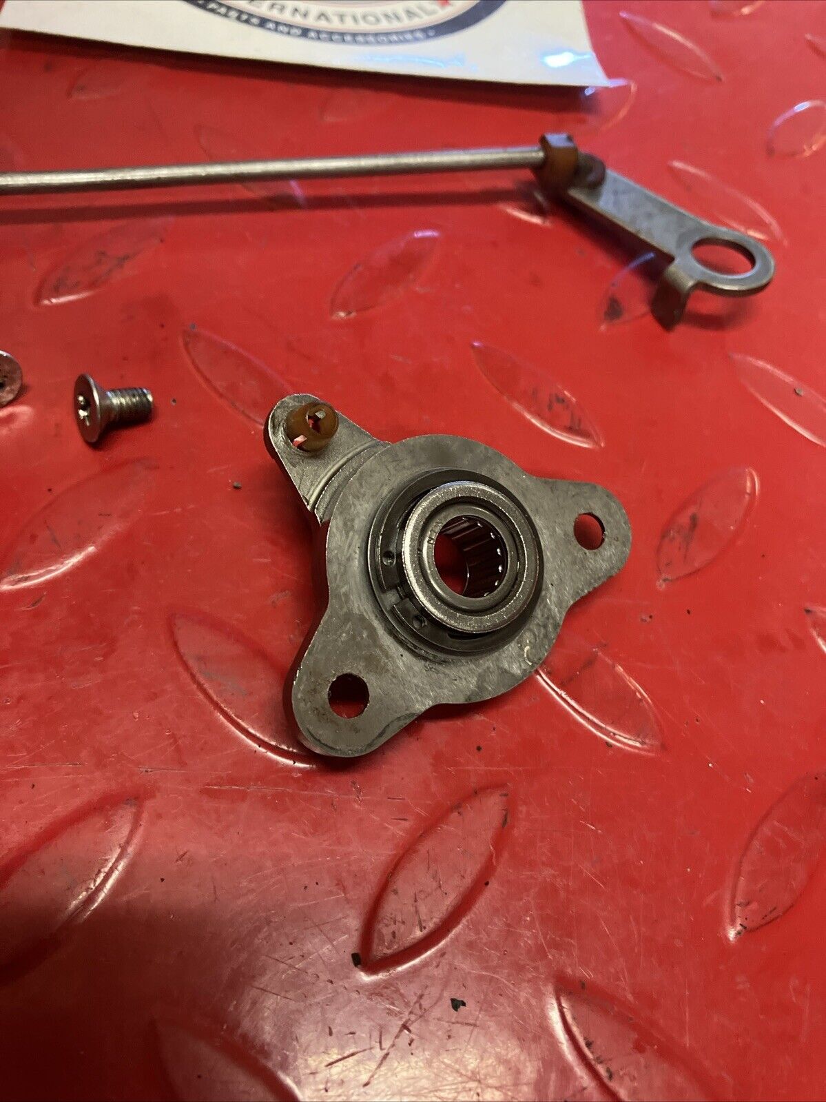 Suzuki RM250 1987 Exhaust power valve actuator rod