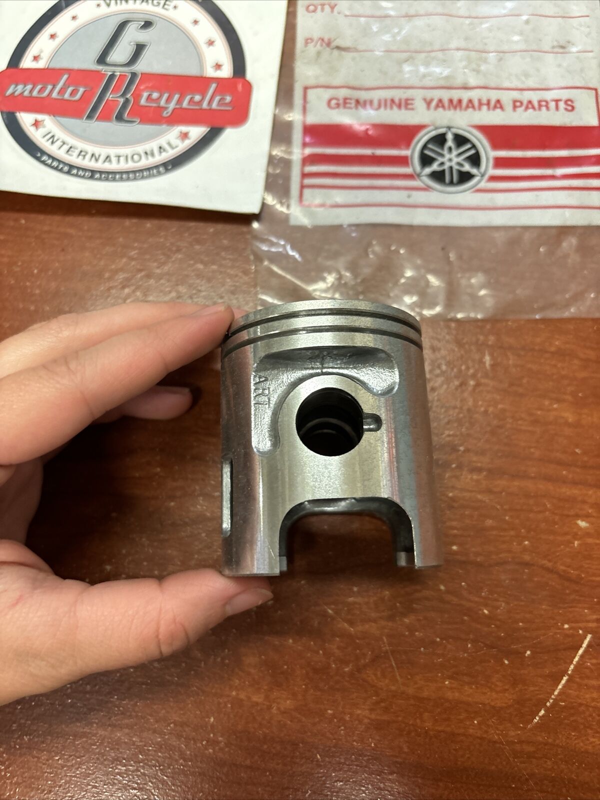 NOS Yamaha DT125 DT125MX PISTON STD 0.96 2A6-11631-00-96 Y176