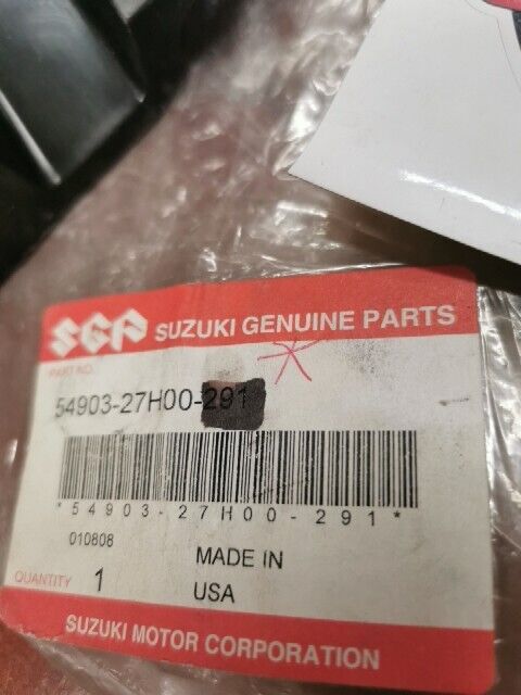 NOS Suzuki LTF500F LTF400 LTA400 FRONT DRIVE SHAFT PROTECTOR 54903-27H00-291 S33