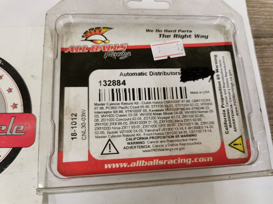 NOS ALL BALLS CBR1000F CBR1100XX VFR800 VTR1000 CYLINDER REBUILD KIT 18-1012 J52
