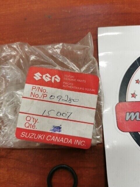 NOS Suzuki DL650 DR-Z250 DR250SE DR350 DR650 DR800 O-RING 09280-15007 S33