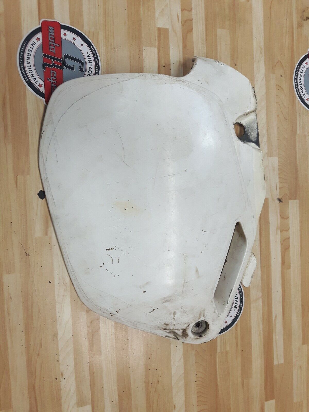 Honda CR250R 1990 right side cover panel number plate