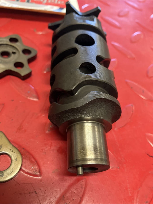 Honda XL350R 1986 transmission gearshift gear shift drum cam