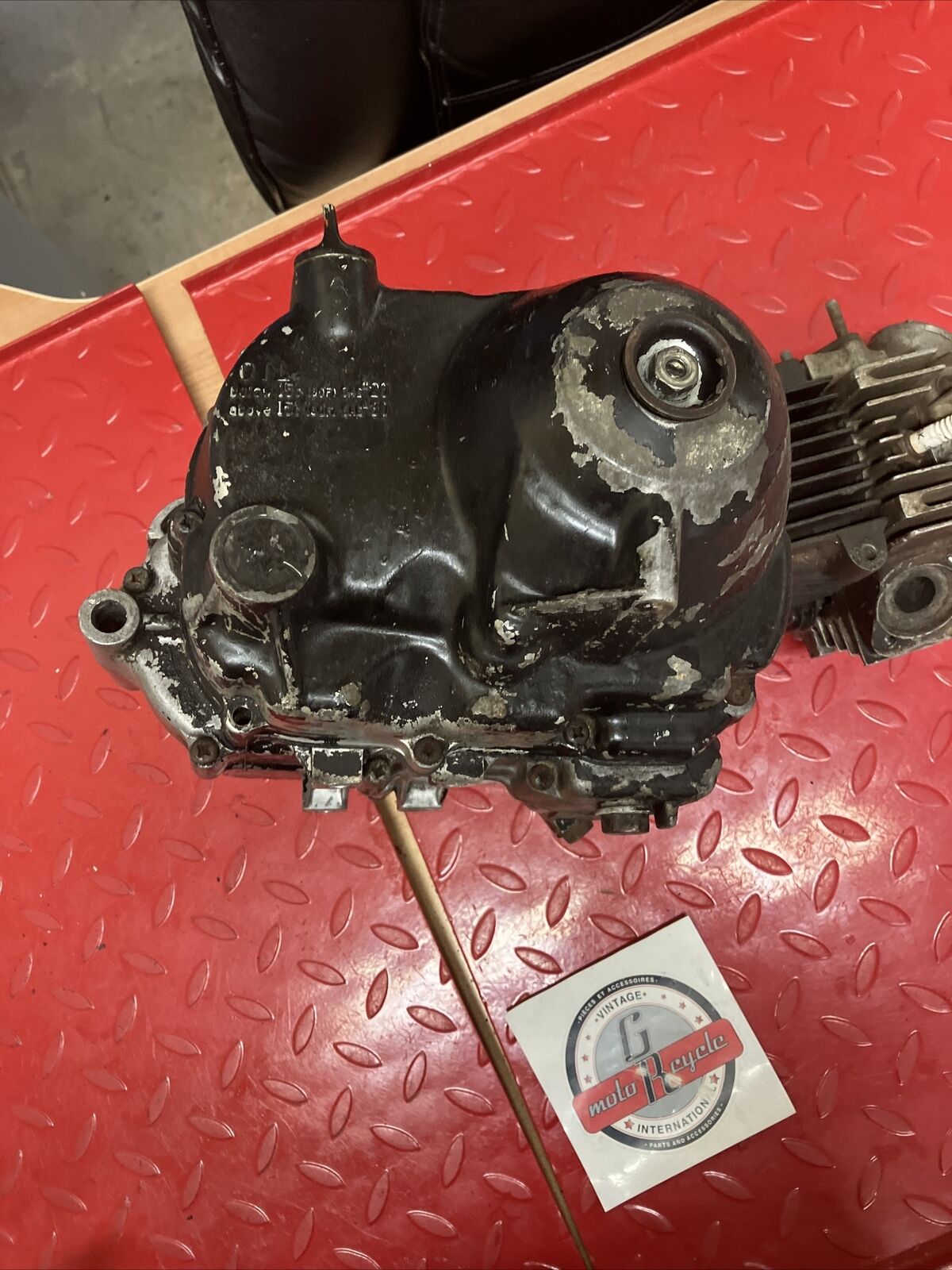 Honda ATC90 1977 engine motor crankcase cylinder head crank transmission