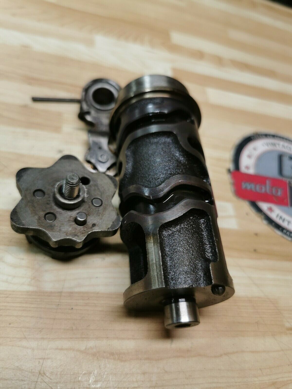 Yamaha XT200 1982 transmission gearshift gear shift cam drum lever stopper