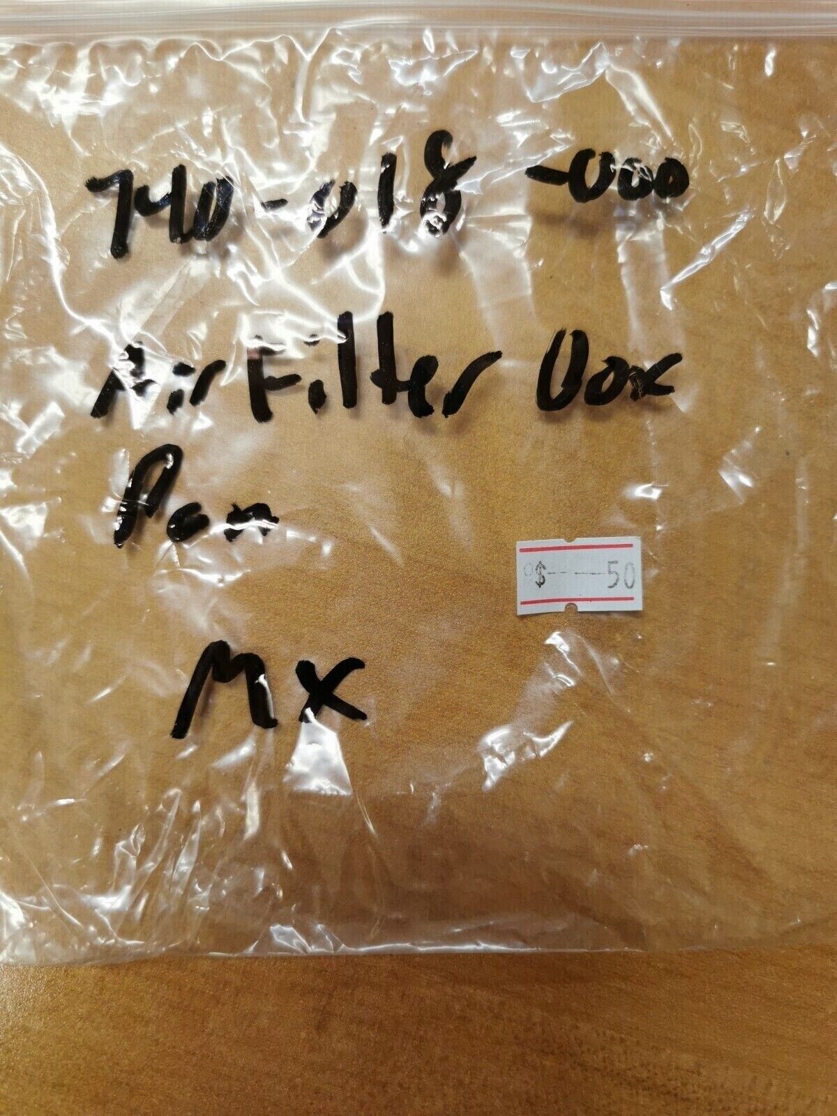NOS CAN-AM MX AIR FILTER BOX PAN 740-018-000  CA2