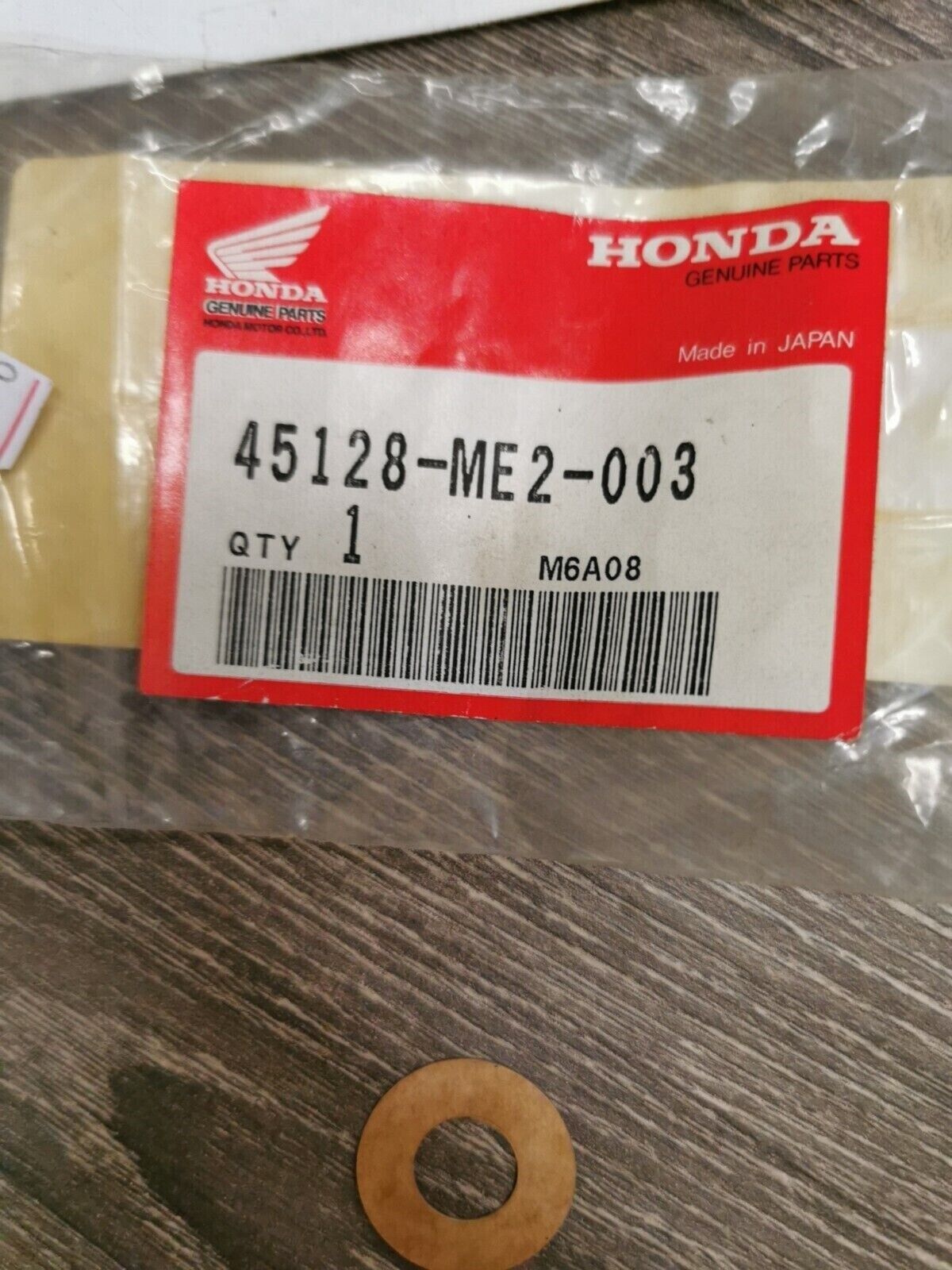 NOS HONDA DAMPING SHIM 45128-ME2-003 H53