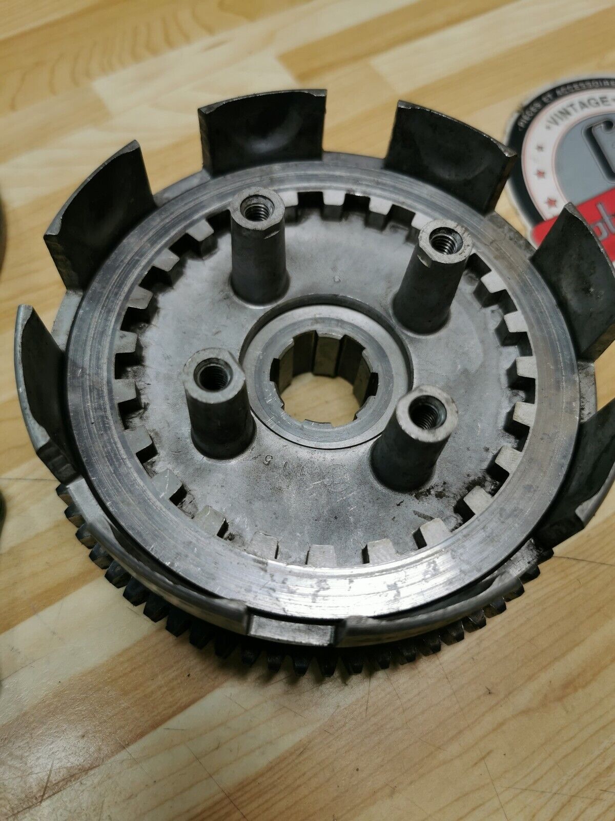 Honda XR80 1983 clutch basket hub pressure plate 22100-149-000 22121-115-010