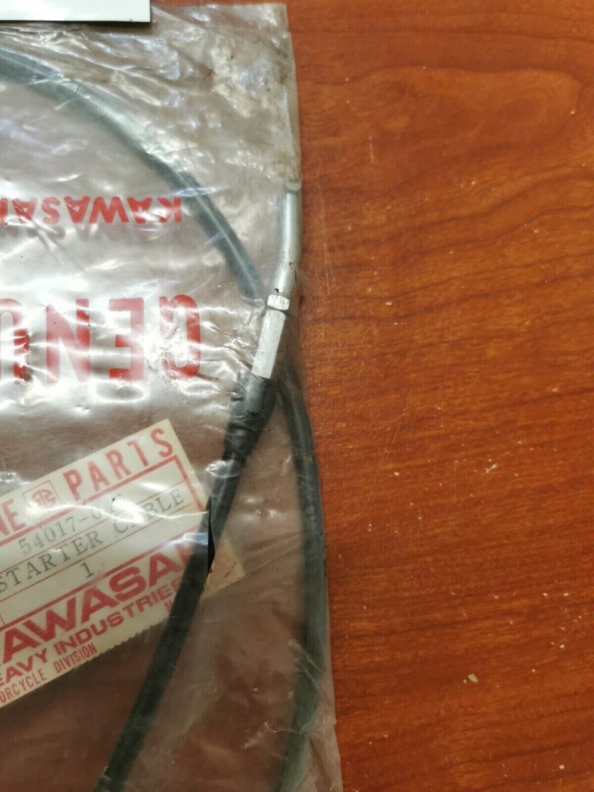 NOS Kawasaki 1970 - 1973 G4TR KV100 1972 - 1973 G5 STARTER CABLE 54017-047 K22
