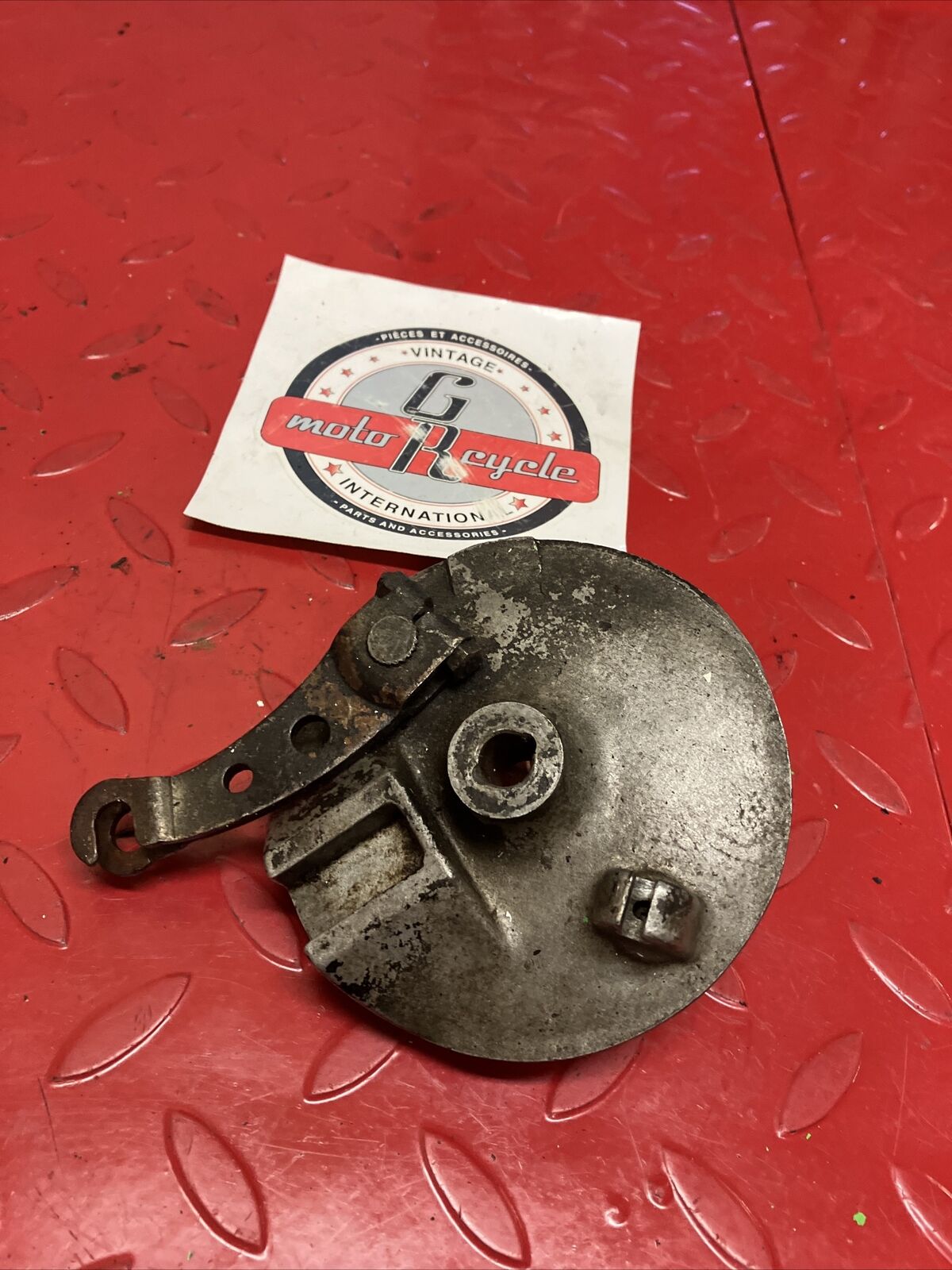 Kawasaki KDX80 1987 Front brake panel drum plate 1984 1985 1986 1988