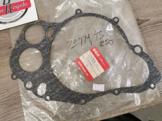 NOS SUZUKI TS250 TM250 1973 GASKET CLUTCH C 11482-30001 SUB BY 11482-30002 S25
