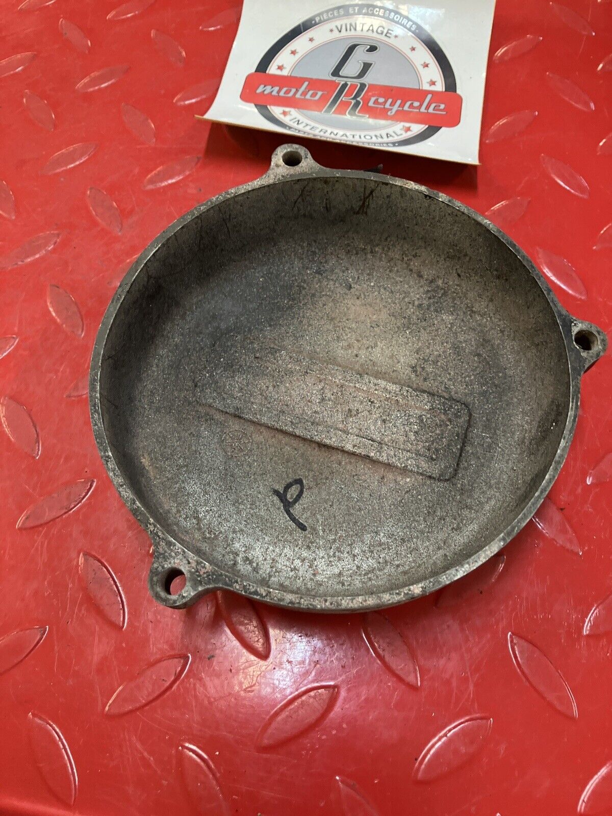 Yamaha RD400 1977 Left crankcase stator generator cover 1976 1978 1979 2