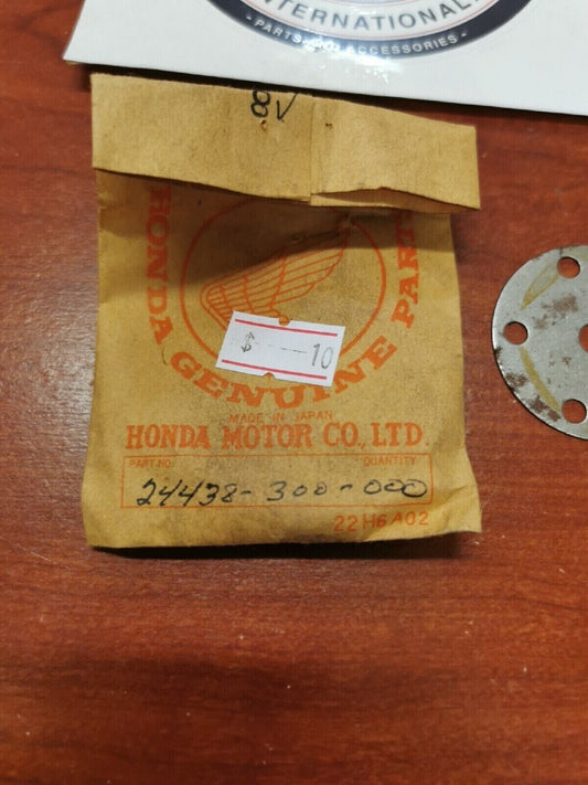 NOS Honda 1976 CB750K PLATE, SPACER 24438-300-000 H34