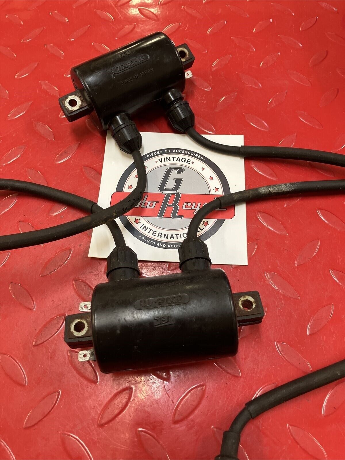 Kawasaki VN750 1986 Vulcan 750 ignition coils front rear 21121-1125