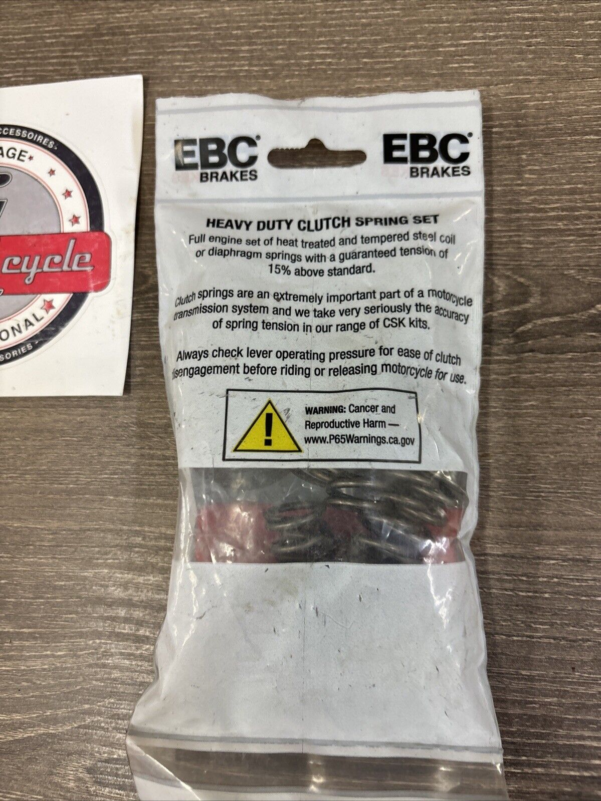 NOS EBC BRAKES CLUTCH SPRING SET CSK28 J62
