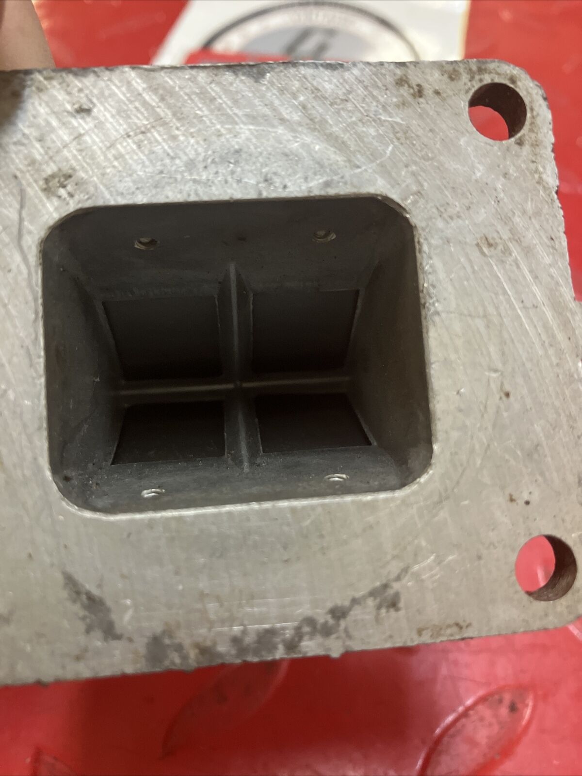 Yamaha MX100 1980 reed valve block cage petal