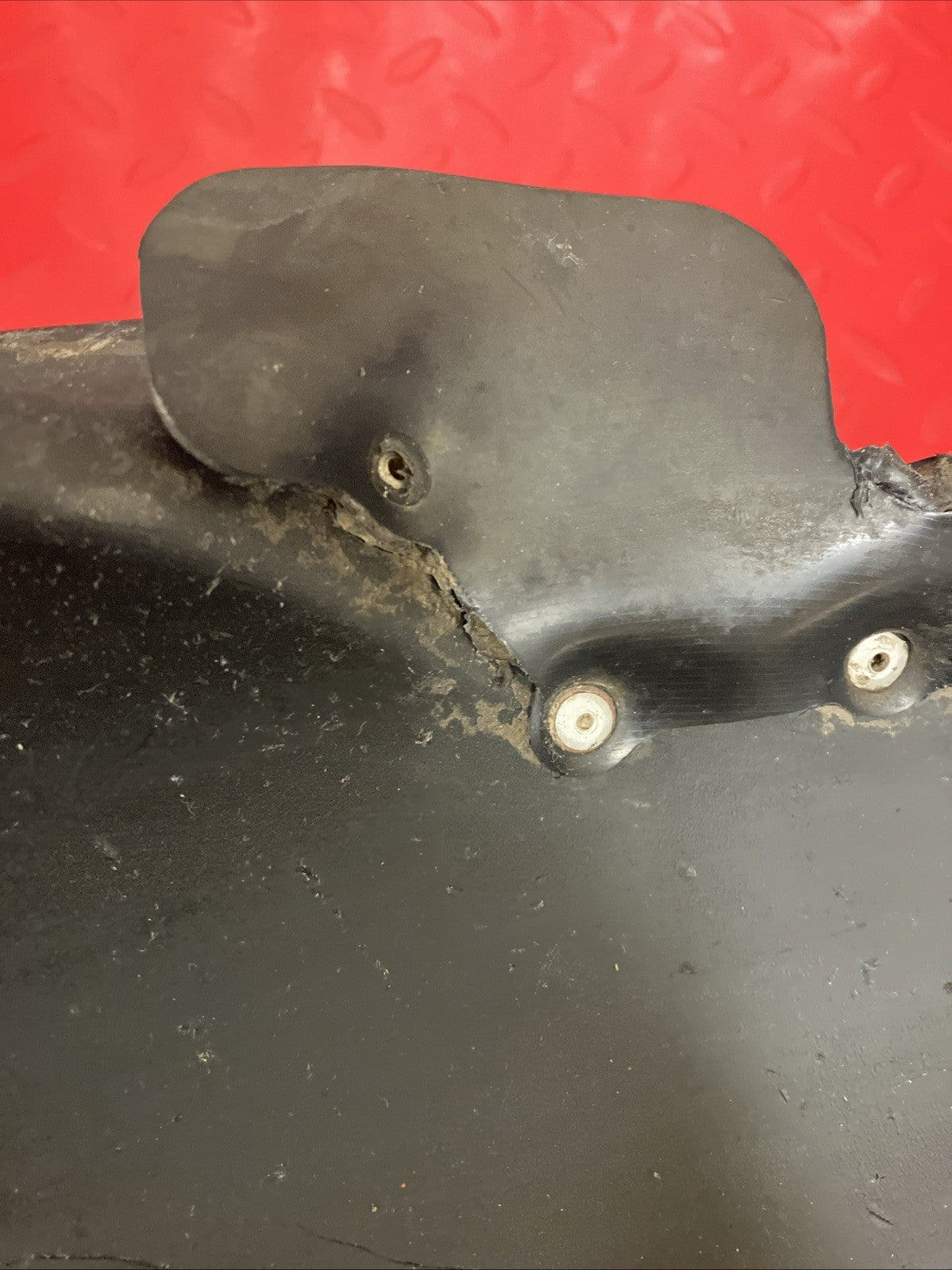Honda CR250R 1984 Airbox air box cleaner filter housing boot connecting tube 2