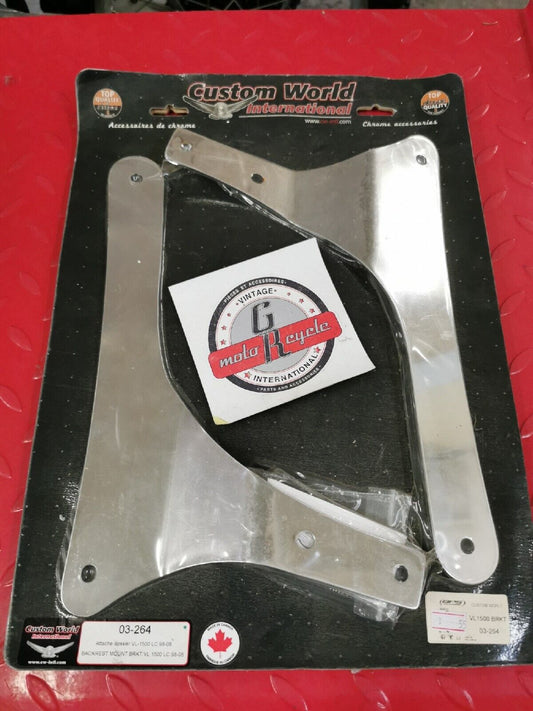 NOS CUSTOM WORLD VL1500 1998 - 2008  Backrest Mounting Kit 03-264 J17