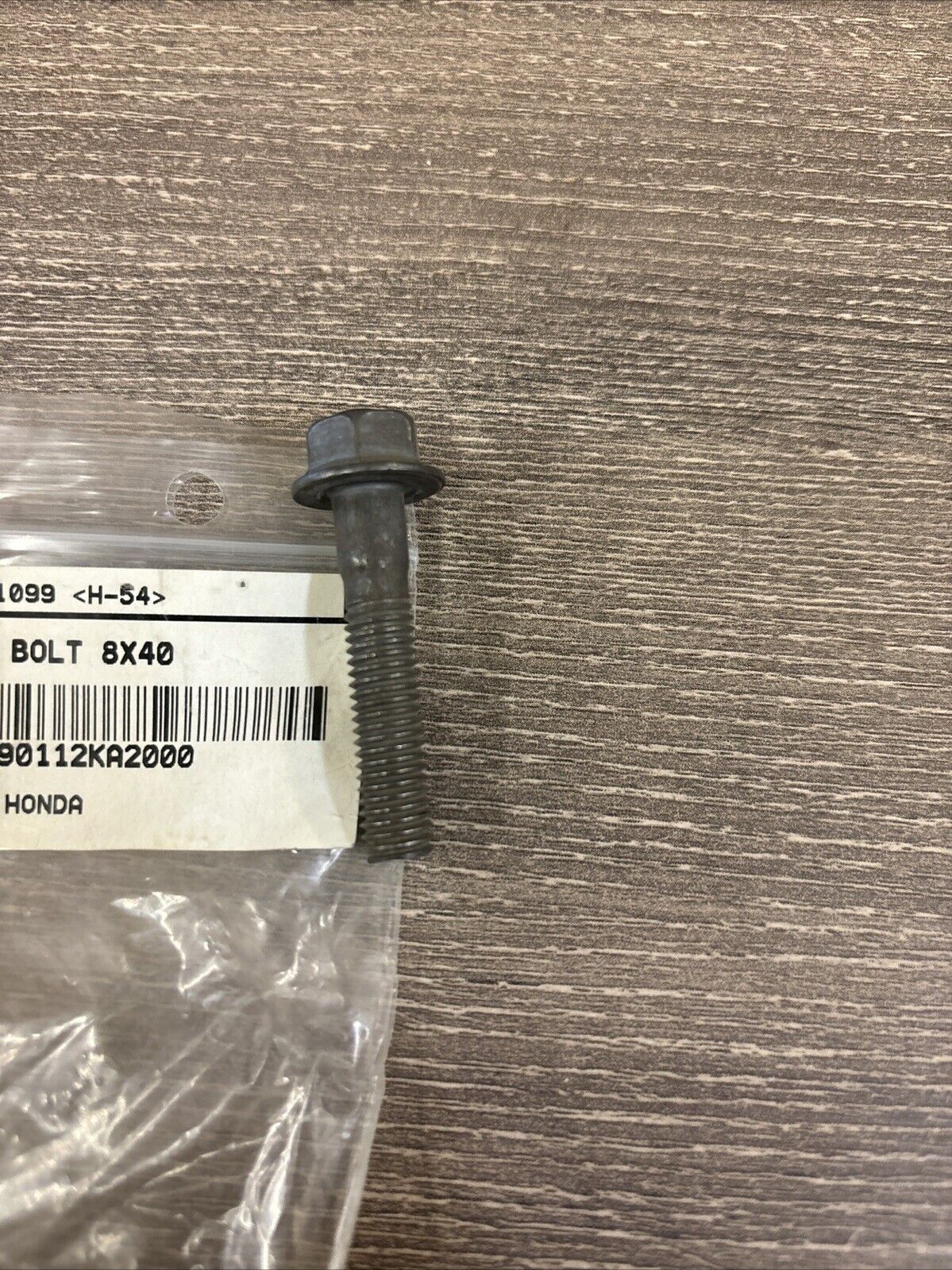 NOS Honda ATC200X CT125 CT185 XL125R XR200 R UBS BOLT 8X40 90112-KA2-000 H132